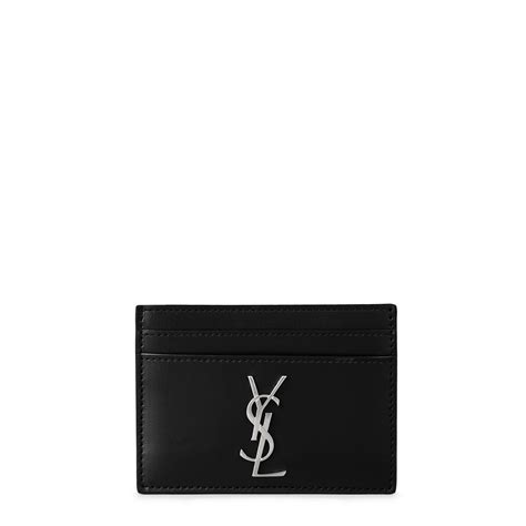 ysl card holder mens selfridges|YSL card holder flannels.